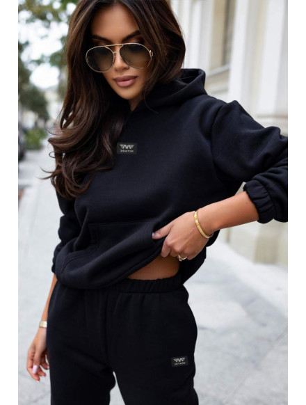 Tuta da donna nero LEISURE VIBE D31 MITARE 2