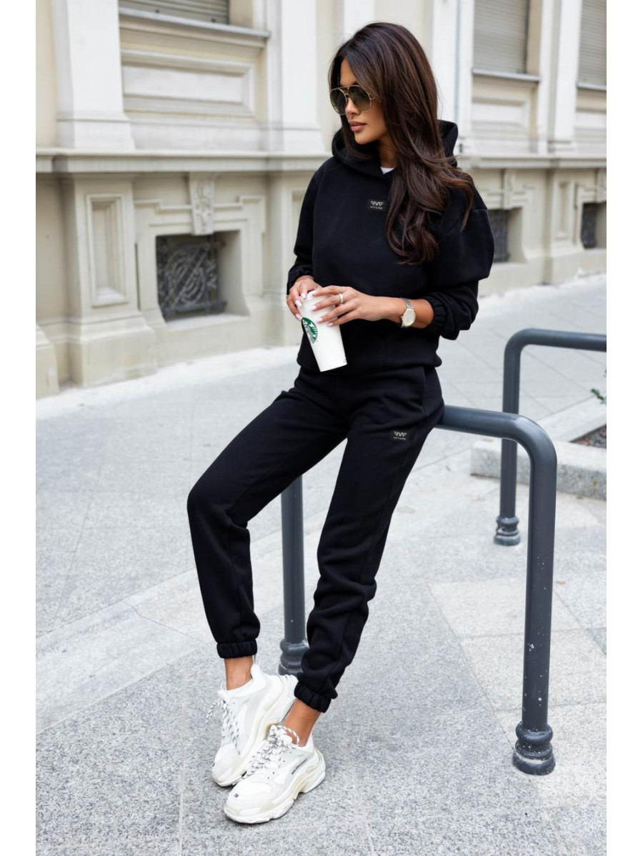 Tuta da donna nero LEISURE VIBE D31 MITARE