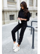 Tuta da donna nero LEISURE VIBE D31 MITARE
