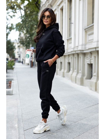 Tuta da donna nero LEISURE VIBE D31 MITARE