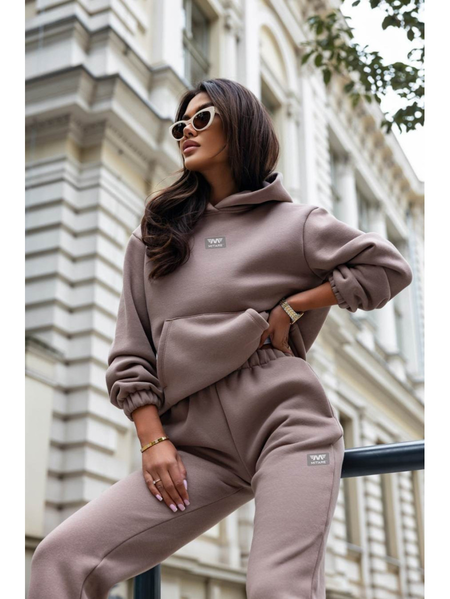 Tuta da donna moka LEISURE VIBE D31 MITARE