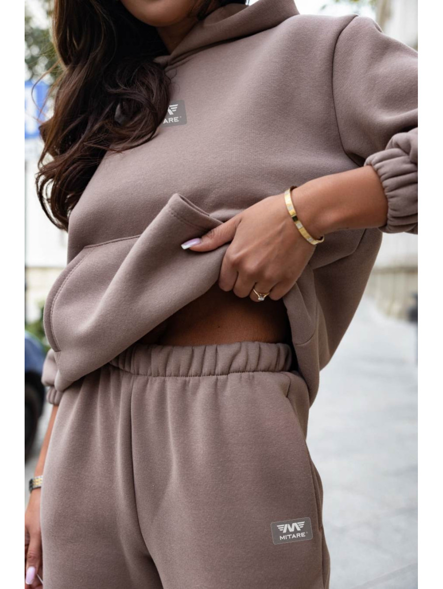 Tuta da donna moka LEISURE VIBE D31 MITARE