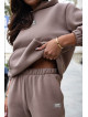 Tuta da donna moka LEISURE VIBE D31 MITARE
