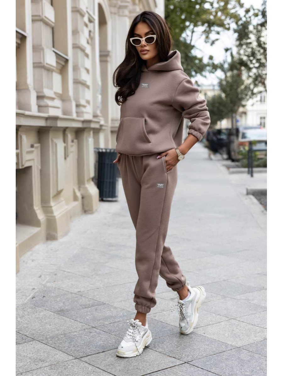 Tuta da donna moka LEISURE VIBE D31 MITARE