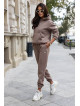 Tuta da donna moka LEISURE VIBE D31 MITARE