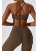 Pantalone push up modellante marrone ZAPPY FLEXI K131 MITARE