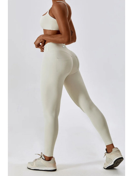 Pantalone push up modellante crema ZAPPY FLEXI K131 MITARE 2