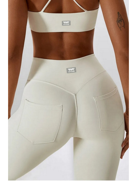 Pantalone push up modellante crema ZAPPY FLEXI K131 MITARE
