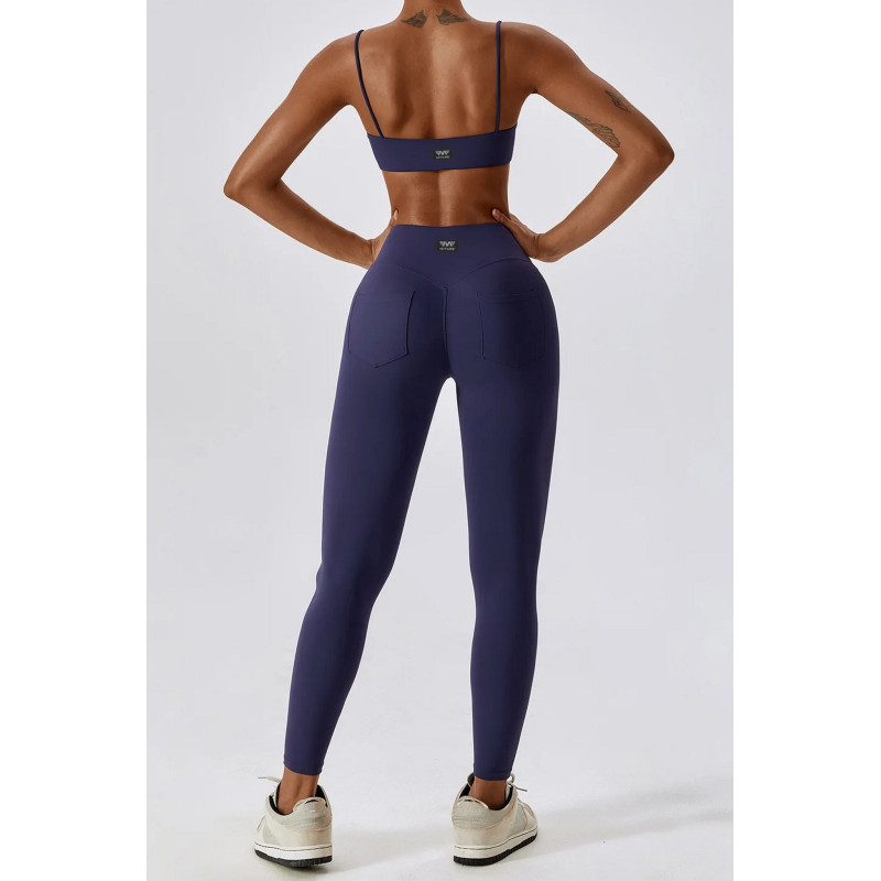 Pantalone push up modellante blu navy ZAPPY FLEXI K131 MITARE