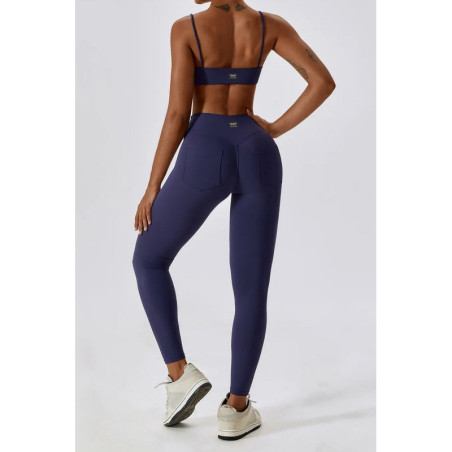 Pantalone push up modellante blu navy ZAPPY FLEXI K131 MITARE