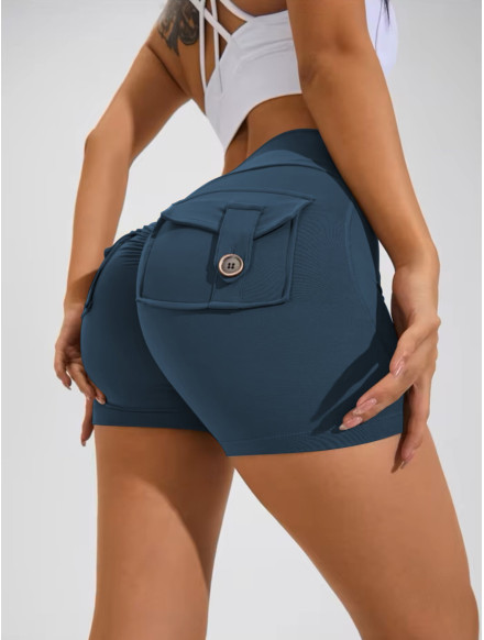 Pantaloncini push up modellanti da donna verde ZAPPY TRENDY K133 MITARE