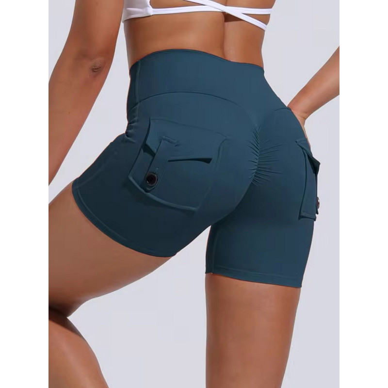 Pantaloncini push up modellanti da donna verde ZAPPY TRENDY K133 MITARE