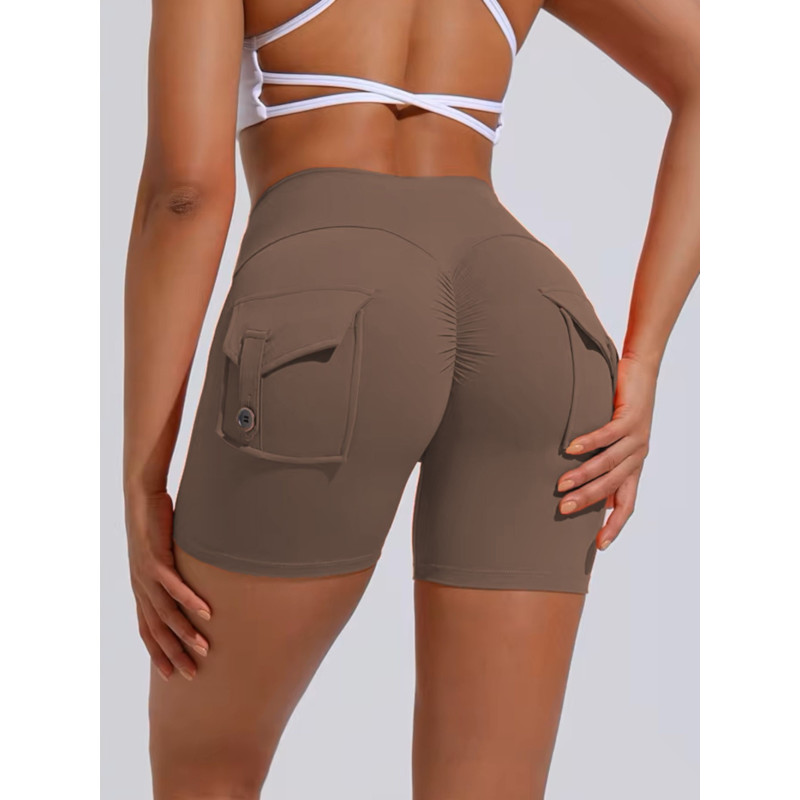 Pantaloncini push up modellanti da donna marrone ZAPPY TRENDY K133 MITARE