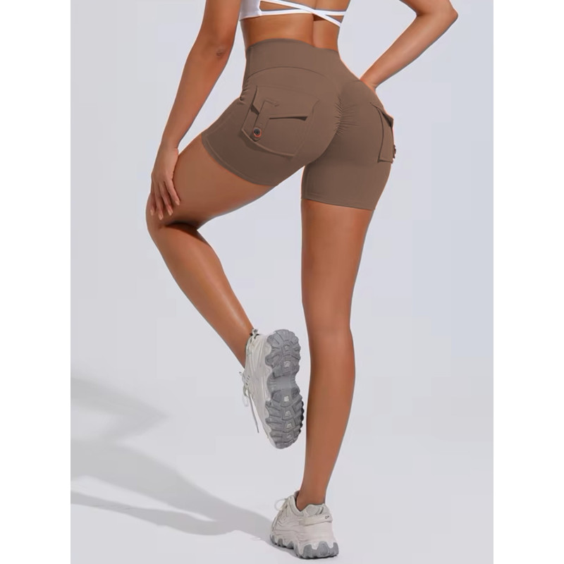 Pantaloncini push up modellanti da donna marrone ZAPPY TRENDY K133 MITARE