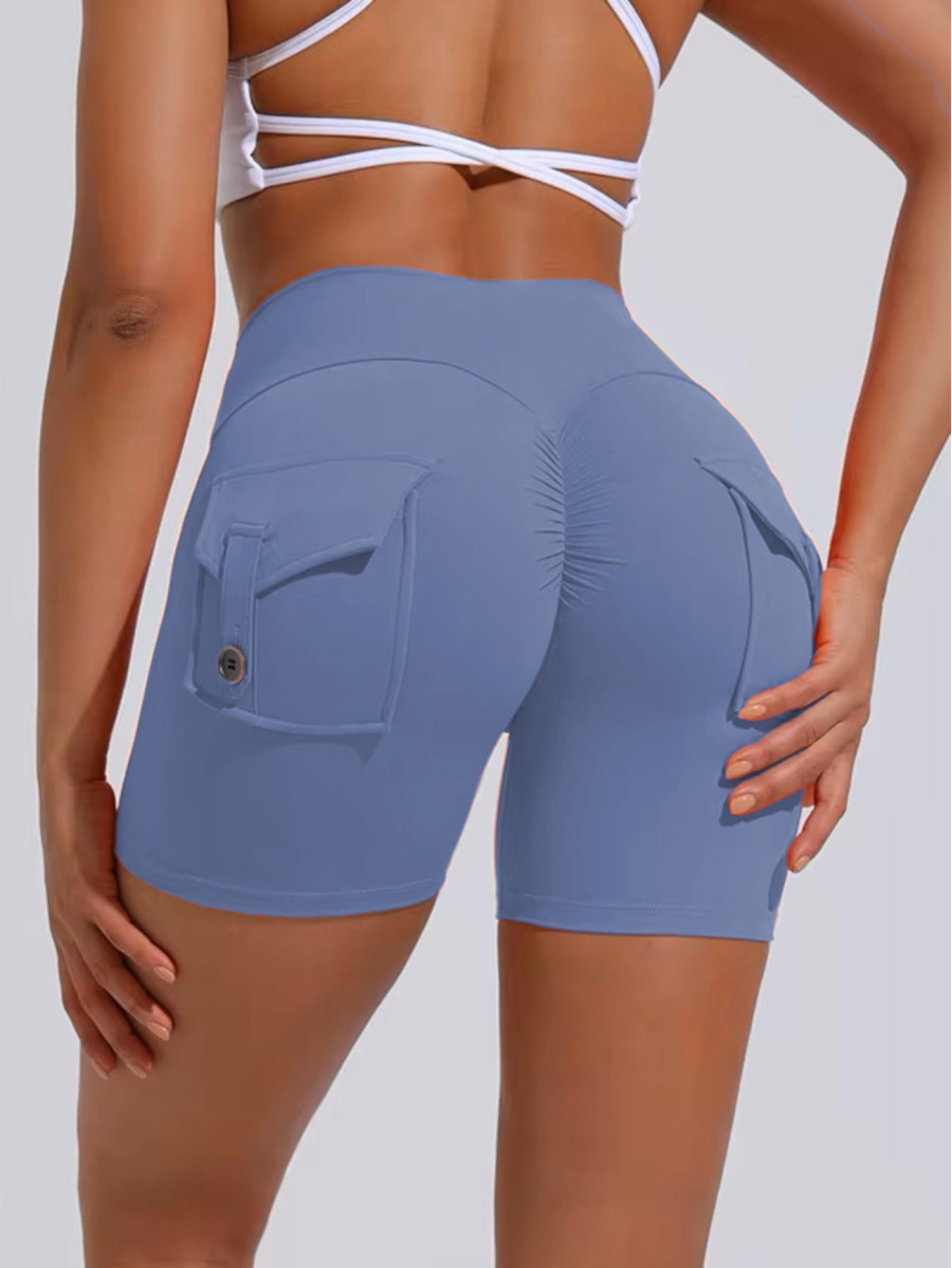 Pantaloncini push up modellanti da donna blu ZAPPY TRENDY K133 MITARE