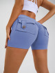 Pantaloncini push up modellanti da donna blu ZAPPY TRENDY K133 MITARE