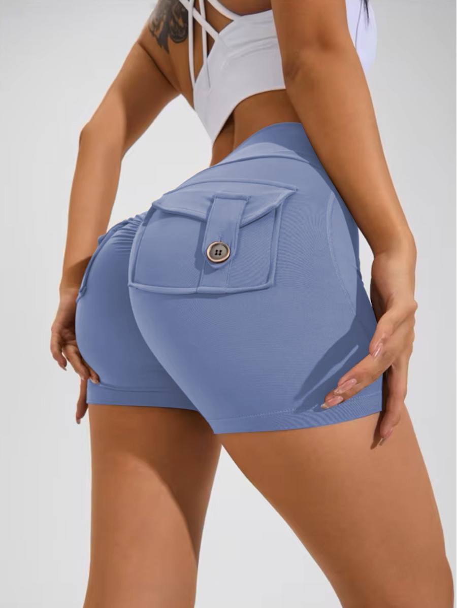 Pantaloncini push up modellanti da donna blu ZAPPY TRENDY K133 MITARE