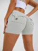 Pantaloncini push up modellanti da donna grigio chiaro ZAPPY TRENDY K133 MITARE