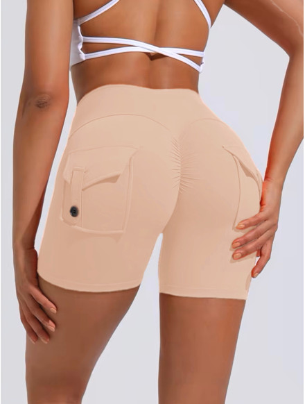 Pantaloncini push up modellanti da donna albicocca ZAPPY TRENDY K133 MITARE 2