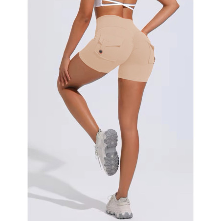 Pantaloncini push up modellanti da donna albicocca ZAPPY TRENDY K133 MITARE