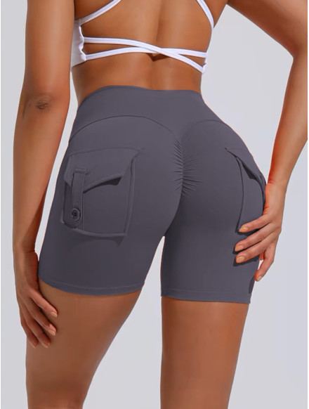 Pantaloncini push up modellanti da donna grigio ZAPPY TRENDY K133 MITARE 2
