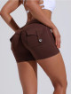 Pantaloncini push up modellanti da donna cioccolato ZAPPY TRENDY K133 MITARE