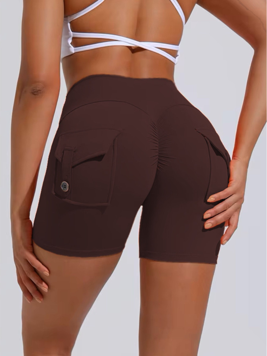 Pantaloncini push up modellanti da donna cioccolato ZAPPY TRENDY K133 MITARE
