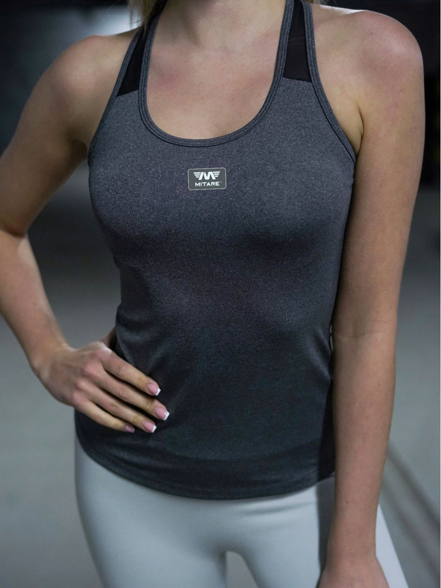 Top sportivo DELICATE K081 grigio MITARE