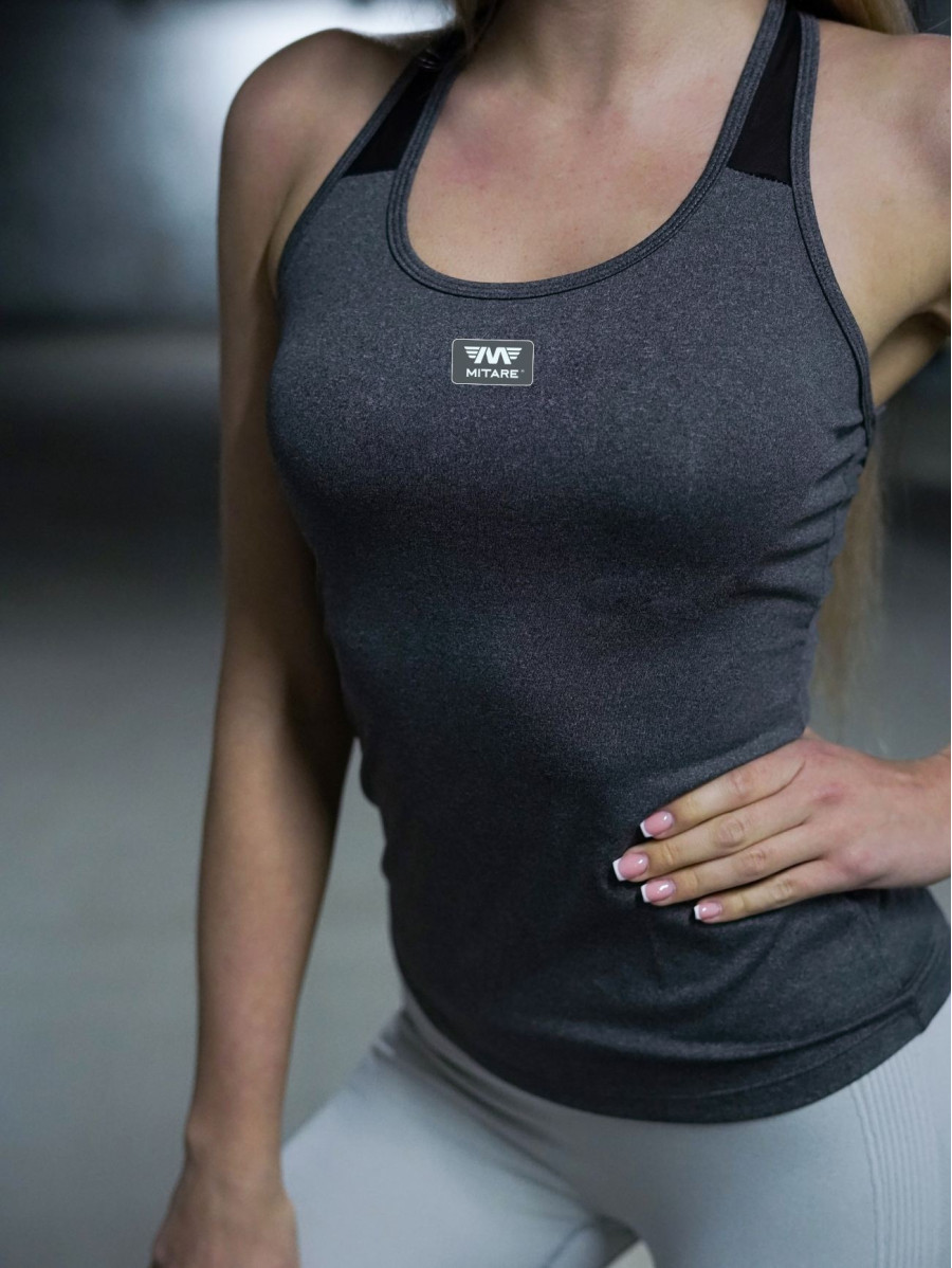 Top sportivo DELICATE K081 grigio MITARE