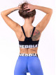 Reggiseno sportivo con il taglio N695 BIANCO  NEBBIA