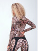 Felpa FIT K046 leopardo MITARE