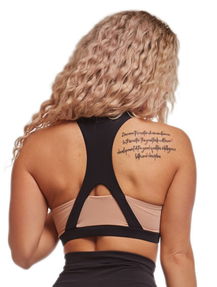 Reggiseno sportivo CUTE K075 beige MITARE 2