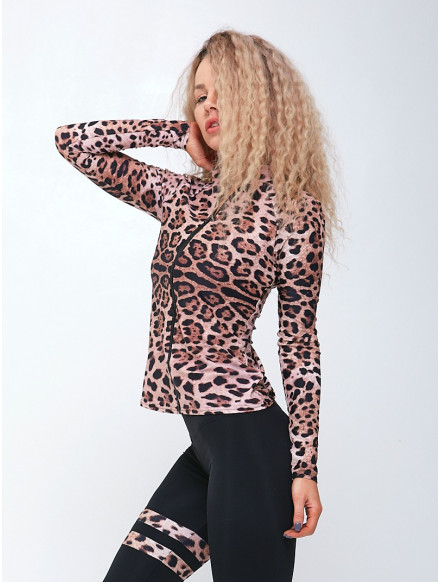 Felpa FIT K046 leopardo MITARE
