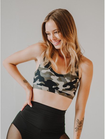 Reggiseno sportivo BASIC K027 camo MITARE