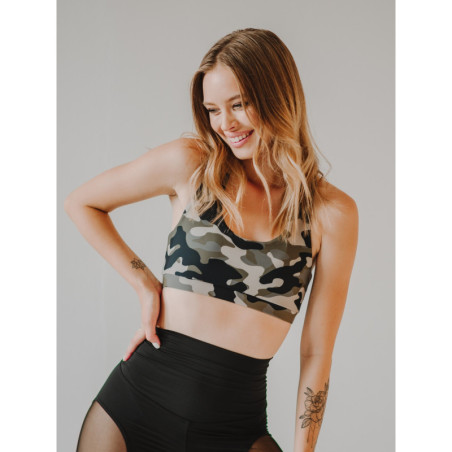 Reggiseno sportivo BASIC K027 camo MITARE