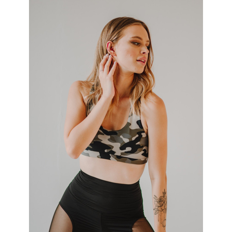 Reggiseno sportivo BASIC K027 camo MITARE