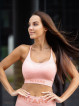 Reggiseno sportivo SENSUAL K021 salmone MITARE