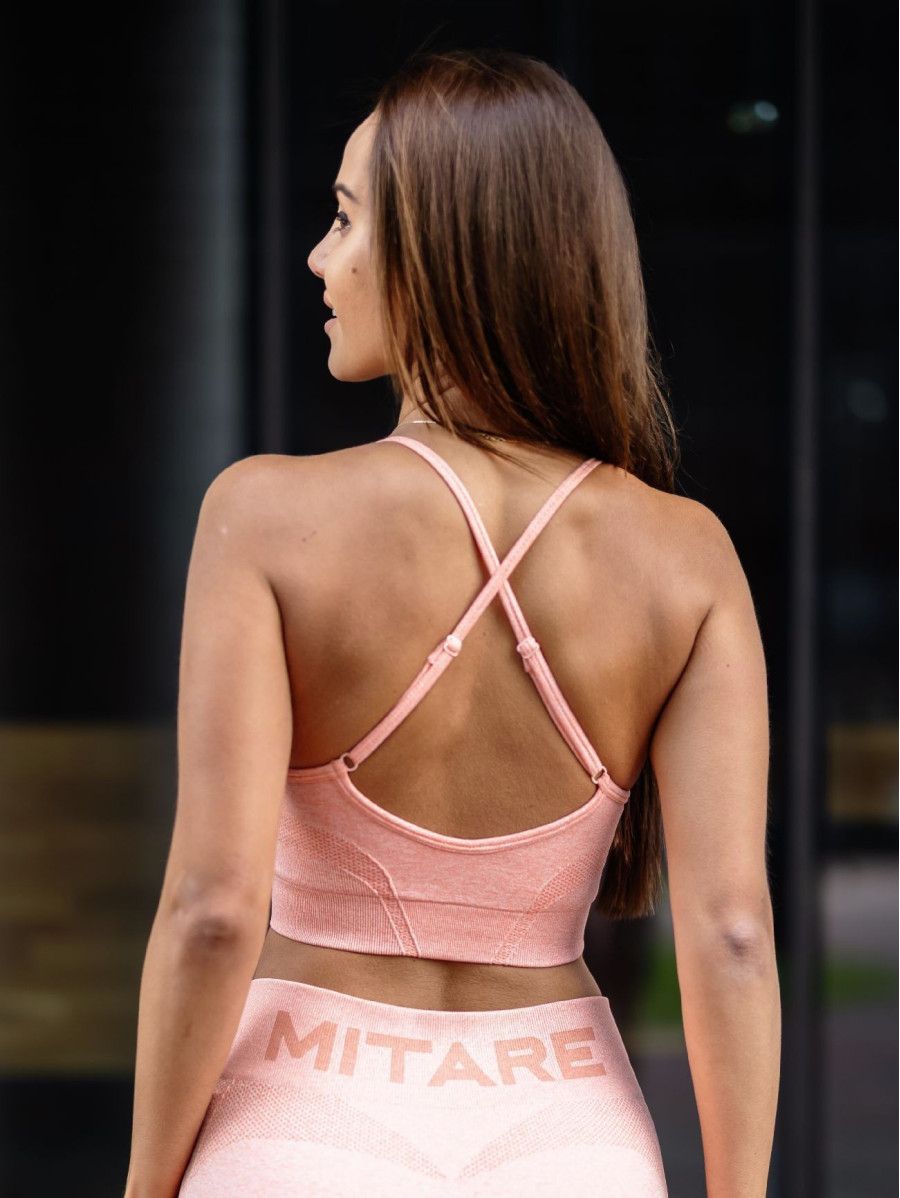 Reggiseno sportivo SENSUAL K021 salmone MITARE