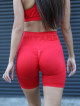 Pantaloncini senza cuciture PUSH UP MAX K077 rosso MITARE