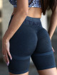 Pantaloncini senza cuciture PUSH UP MAX K077 blu MITARE
