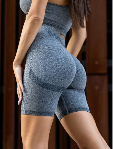 Pantaloncini senza cuciture PUSH UP MAX K077 grigio scuro MITARE