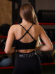 Reggiseno sportivo SENSUAL K021 nero MITARE