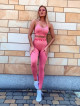 Leggings senza cuciture PUSH UP MAX K001 rosa MITARE