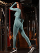 Leggings senza cuciture PUSH UP MAX K001 verde MITARE