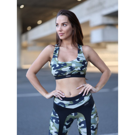 Reggiseno sportivo CUTE K075 camo MITARE