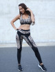 Leggings GARTERS K035 leopardo MITARE
