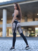 Leggings GARTERS K035 leopardo MITARE