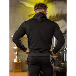 Felpa con cappuccio K103 nero MITARE PRO MAN 2