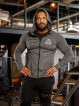 Felpa con cappuccio K085 grigio MITARE PRO MAN