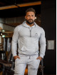 Felpa con cappuccio K088 grigio chiaro MITARE PRO MAN